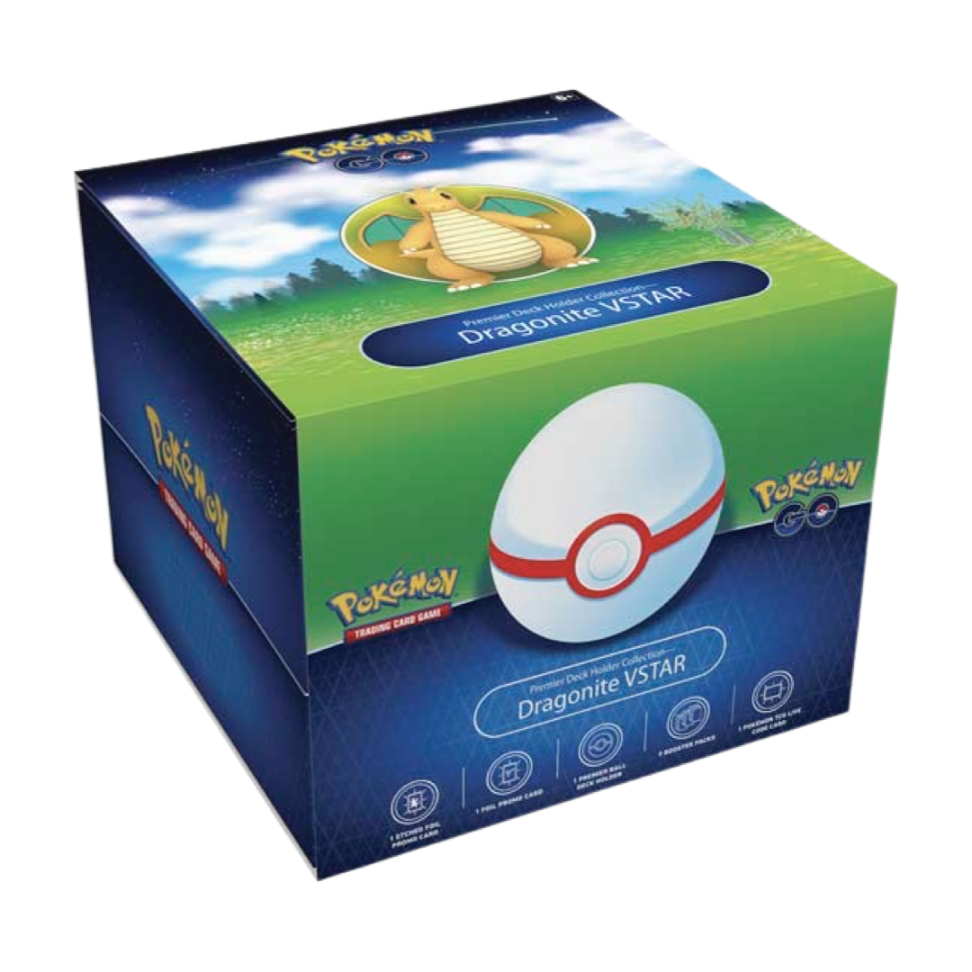 Pokemon GO Premier Deck Holder Collection Box (Dragonite VSTAR) - Image 2